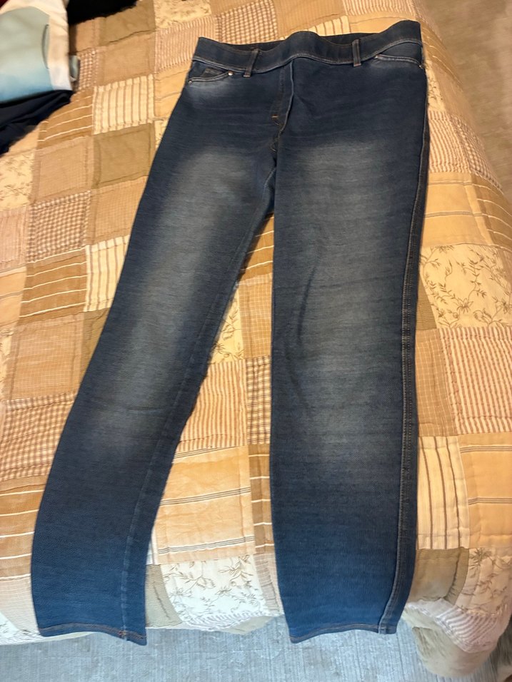 Düğmeli Kadın Denim Jean Pantolon - Görsel 2