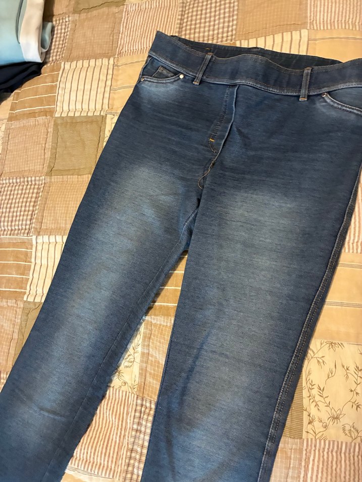 Düğmeli Kadın Denim Jean Pantolon - Görsel 3