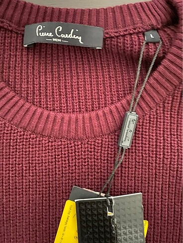 l Beden Pierre cardin kazak / yeni /etiketli /orjinal
