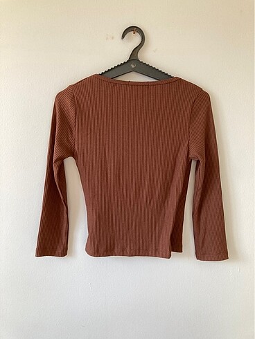 s Beden kahverengi Renk stradivarius kadın crop