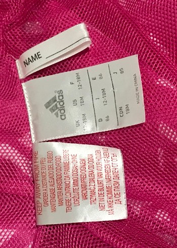 Çocuk Yağmurluk Adidas - Görsel 4