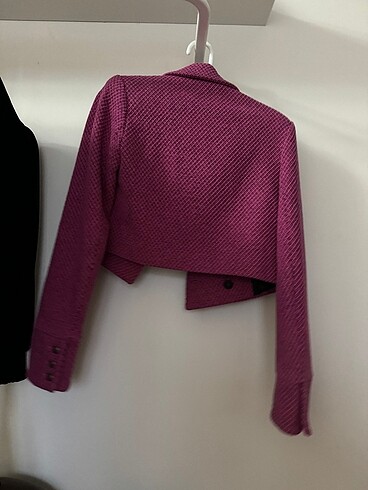 Zara Pembe Blazer Ceket