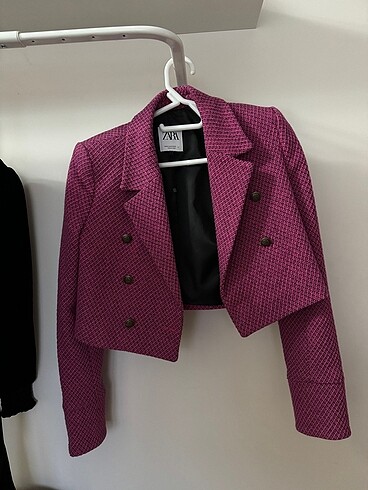 Pembe Blazer Ceket