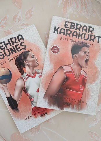 Zehra Güneş ve Ebrar Karakurt Spor Kitapları