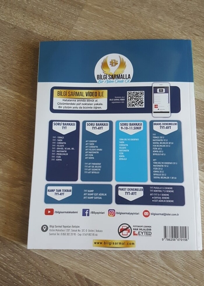 Bilgi sarmal matematik 10 soru bankasi - Görsel 2