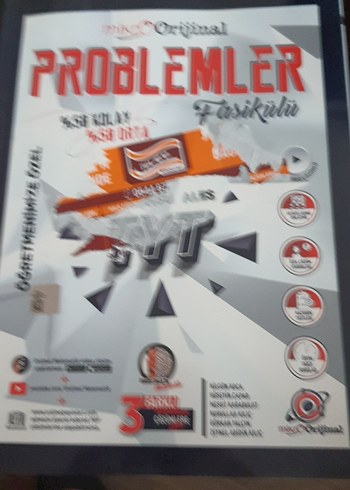 mikro orijinal Problemler Fasikülü TYT MSÜ ales Soru Kitabı