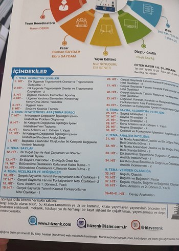  10. Sınıf Matematik Soru Bankası - Burhan Saydam