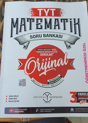 ORJİNAL TYT Matematik Soru Bankası 2025 2026