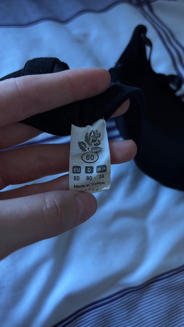 Siyah Goth Sporcu Sütyeni - Görsel 3