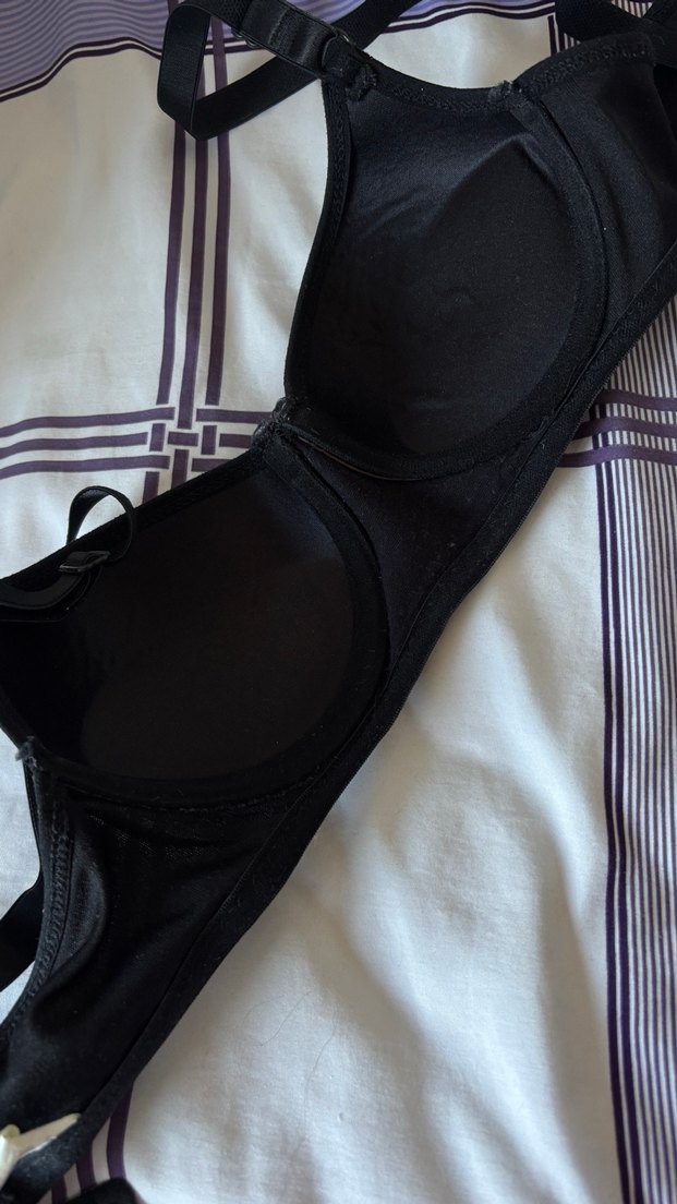 Siyah Goth Sporcu Sütyeni - Görsel 2