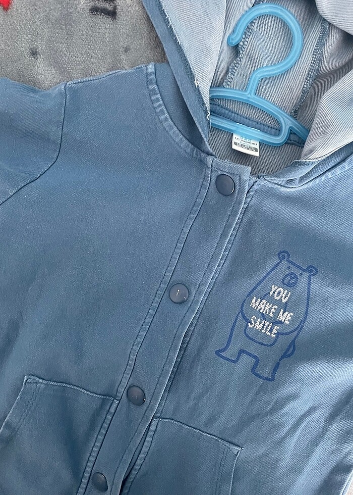 Kapşonlu ceket - Görsel 2