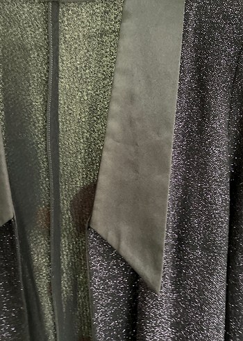 Mor Midi Drape Detaylı Ofis Ceketi - Görsel 2