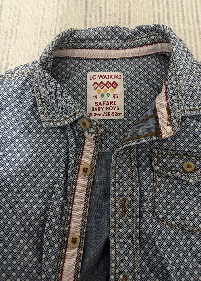 erkek çocuk gömlek - Görsel 4