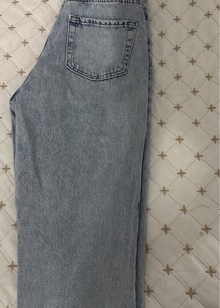 açık mavi jean - Görsel 5