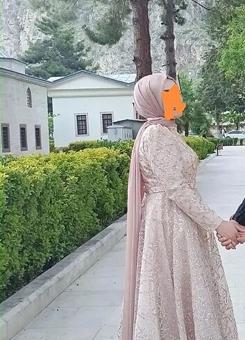 44 Beden Şık nişan abiyesi