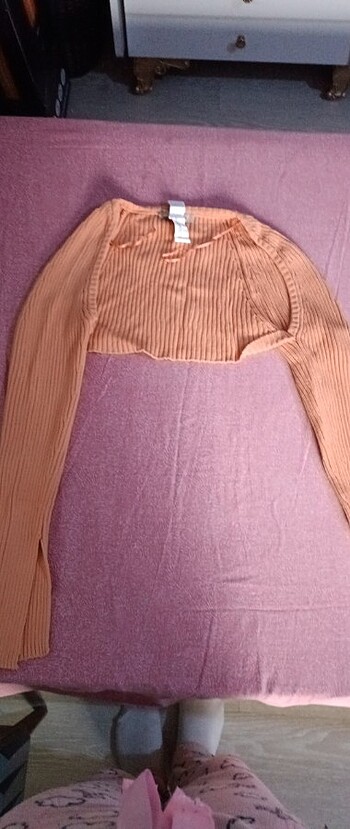 Kolu yırtmaçlı bolero 