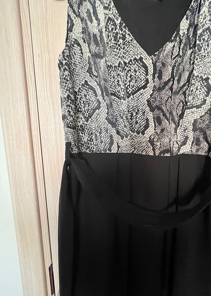 Ofis stil kısa elbise - Görsel 3