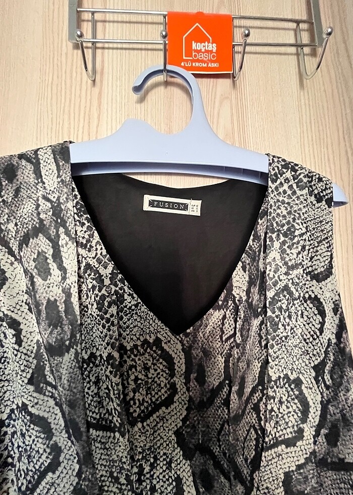 Ofis stil kısa elbise - Görsel 2