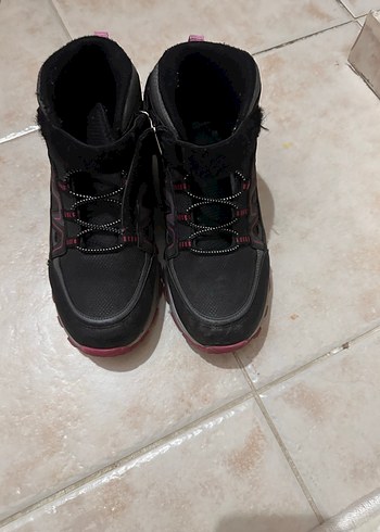 KIKO Kız Çocuk Siyah-Pembe Sneaker - Görsel 2