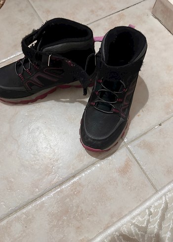 KIKO Kız Çocuk Siyah-Pembe Sneaker - Görsel 4