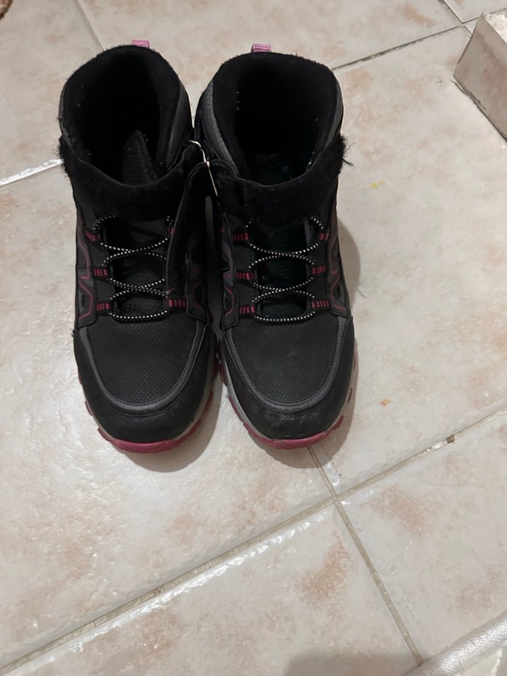 KIKO Kız Çocuk Siyah-Pembe Sneaker - Görsel 2