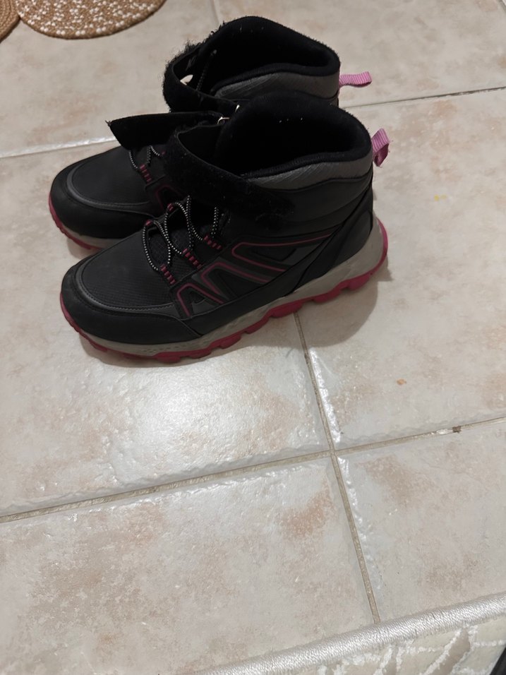 KIKO Kız Çocuk Siyah-Pembe Sneaker - Görsel 5