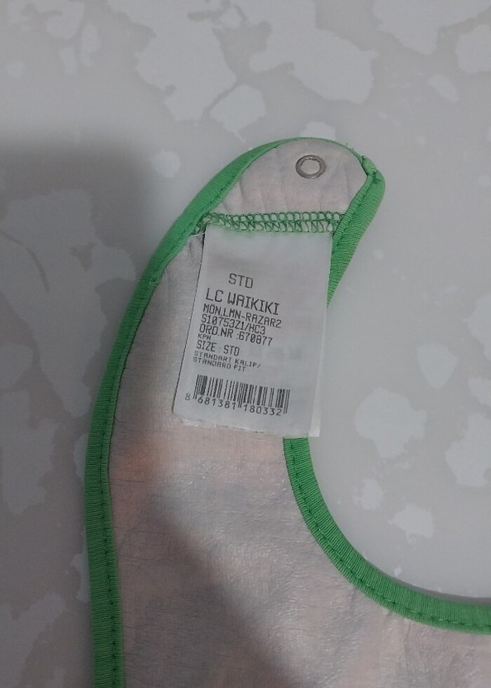 Mama önlüğü ve tabak - Görsel 5