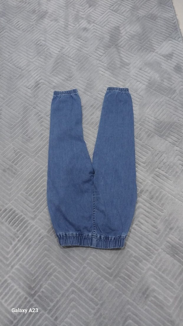 Erkek Çocuk Mavi Denim Pantolon - Görsel 2