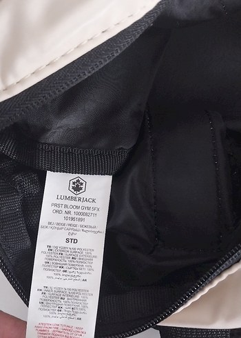 Bej Lumberjack Kadın Spor Çanta - Görsel 5