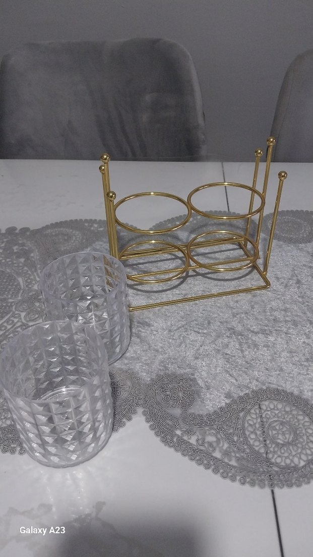 Altın Renkli İkili organizer Seti - Görsel 2