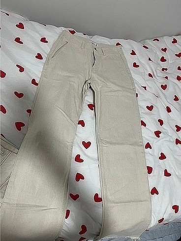 34 Beden PULLBEAR KETEN KUMAŞ PANTALON