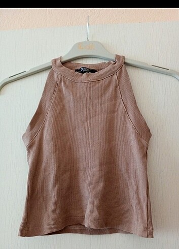 28 Beden siyah Renk Bershka crop
