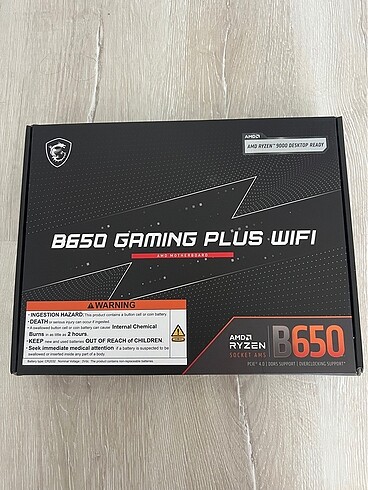 MSI B650 Gaming Plus Wİ-Fi Anakart AMD