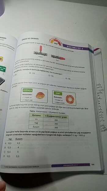  Beden 7.Sınıf Matematik Test Kitabı