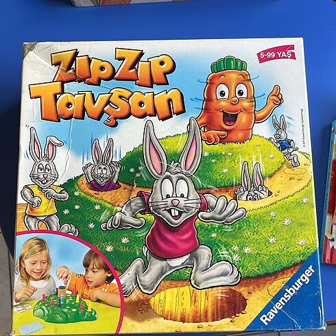 Zip zip tavsan kutu oyunu