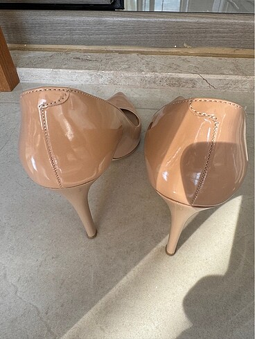 40 Beden İnci stiletto ayakkabı