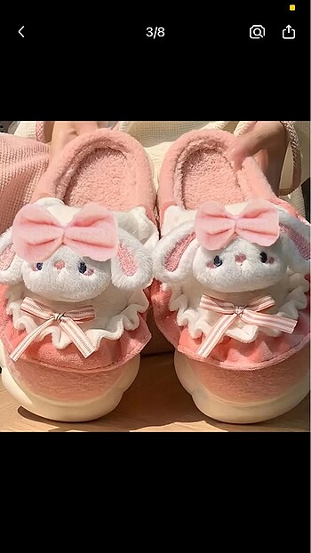 38 Beden ETİKETLİ. Peluş terlik?