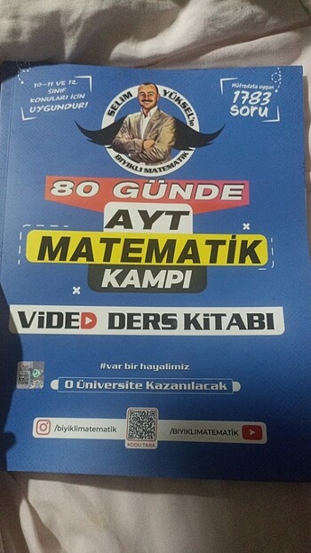 Ayt matematik video ders kitabı bıyıklı matematik 
