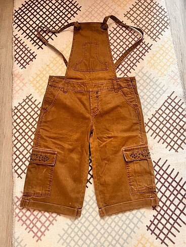 Bayan Kisa salopet - Görsel 2