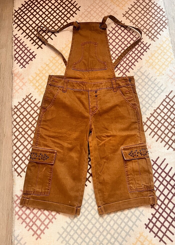 Bayan Kisa salopet - Görsel 2