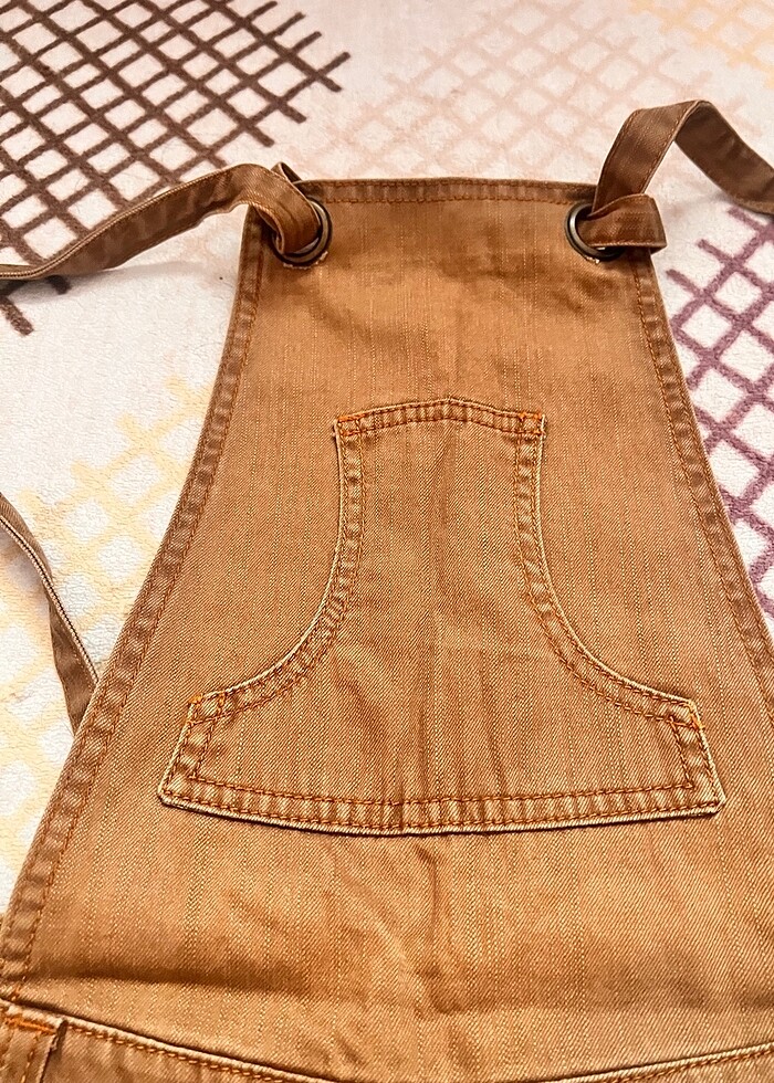 Bayan Kisa salopet - Görsel 5