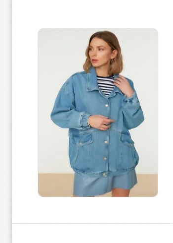 Trendyol Bomber Denim Ceket