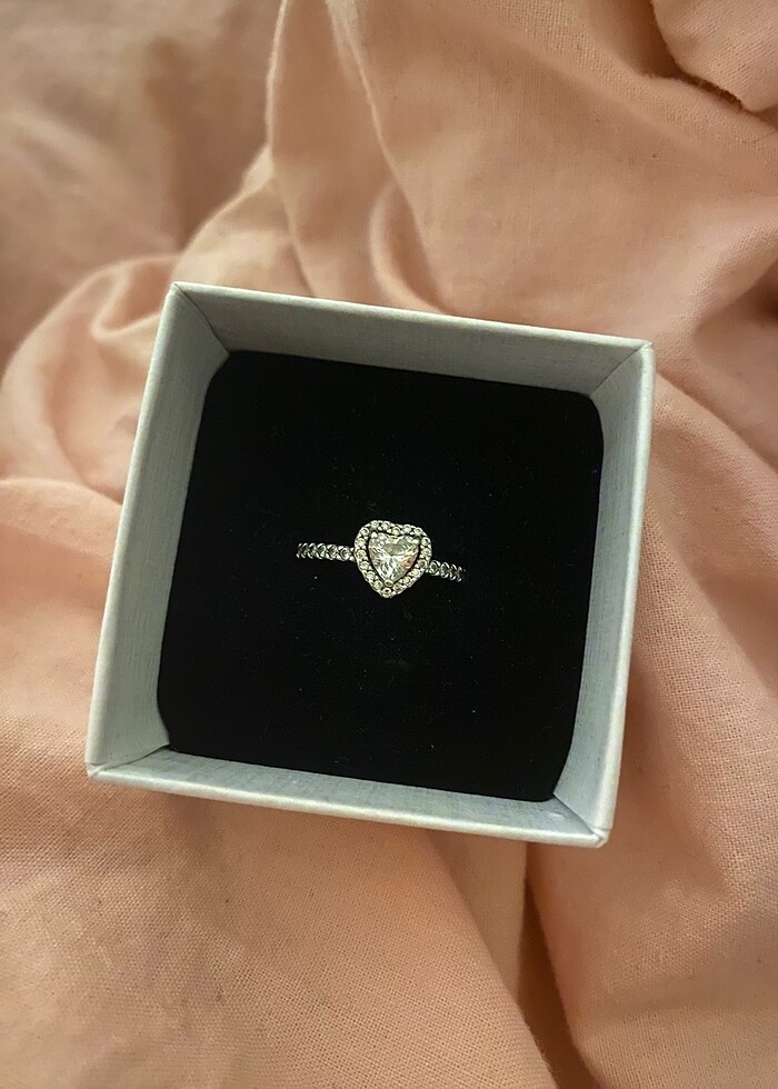 orijinal pandora kalp yuzuk - Görsel 2