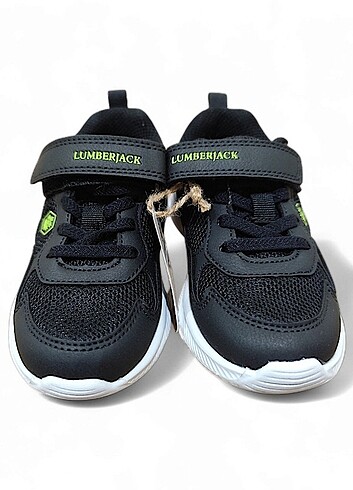 25 Beden siyah Renk Lumberjack Erkek Çocuk Spor Ayakkabı