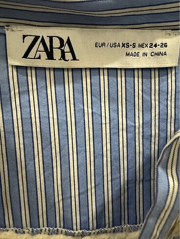 xs Beden çeşitli Renk ZARA 2024 SEZON GÖMLEK KAZAK