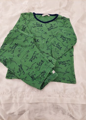 Breeze Erkek Çocuk Renkli Desenli Uzun Kollu Pijama Takımı