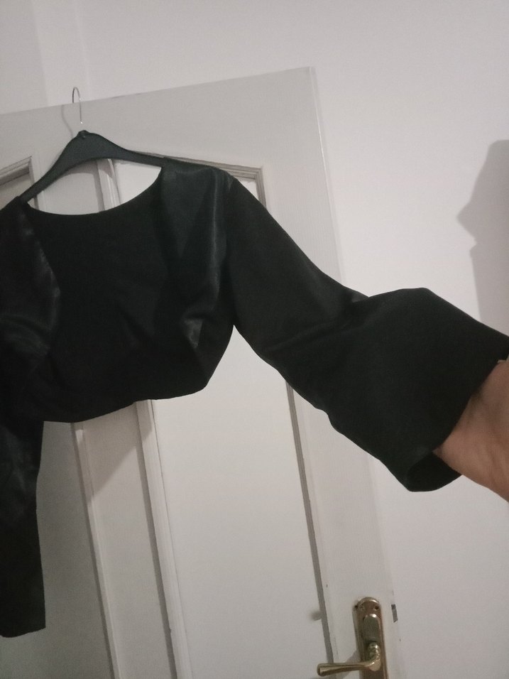 Erkek Siyah Düz Kesim Streetwear Mont - Görsel 2