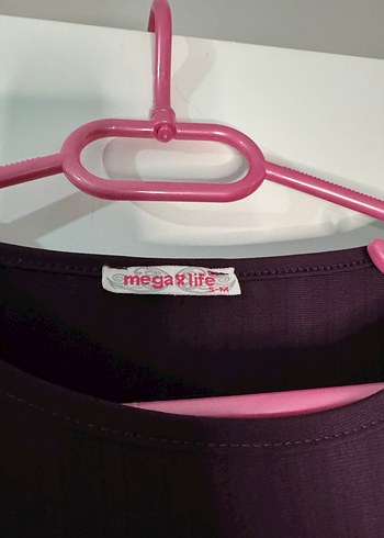 Uzun Kollu Pilili İncili Mor Tunikli Takım - Görsel 4