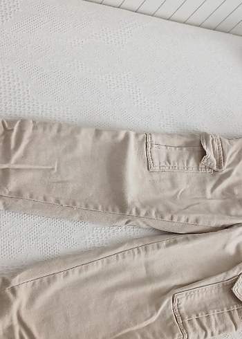 LC Waikiki Erkek Çocuk Bej Bol Kesim Kargo Pantolon jean gomlek