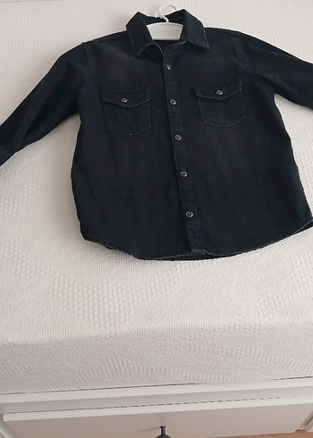 8 Yaş Beden Erkek Çocuk Bej Bol Kesim Kargo Pantolon jean gomlek